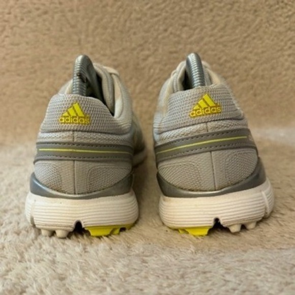 Adidas Adizero Sport II Womens Golf Shoes Grey Yellow Spikeless Q46777 Size 10 - Picture 5 of 9